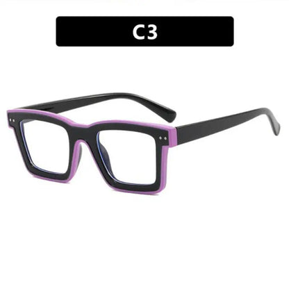 TR90 Vintage Square Anti Blue Light Reading Glasses Prescription Glasses Frame For Men Women Optical Glasses Presbyopic Eyewear