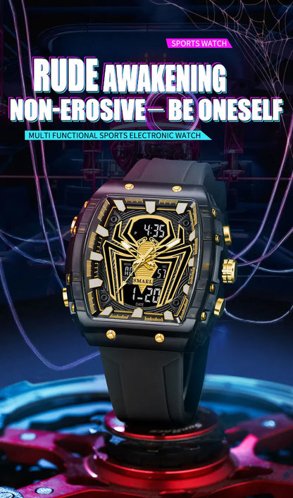 SMAEL Brand 8116 Waterproof Dropshipping Watch Alarm Clock Luminous Young Fashion business Quartz Sport Wristwatches