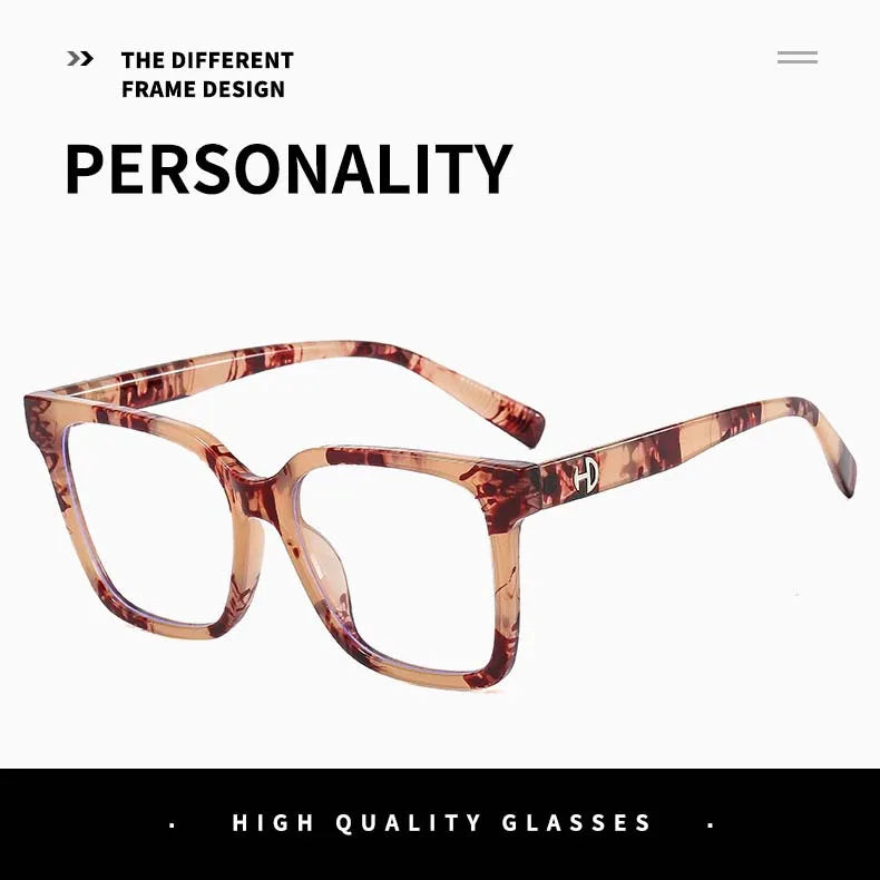 Retro Reading Eyeglasses for Women Oversize Cat Eye Anti Blue Light Presbyopia Glasses Prescription Eyewear 0 -To +600