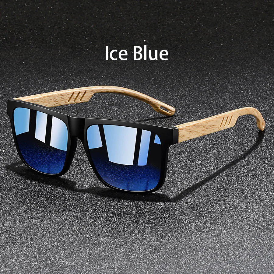New Fashion Vintage Square Square Frame Sunglasses Men Women Fishing Driving Luxury Brand Designer Sun Glasses UV400 Eyewear