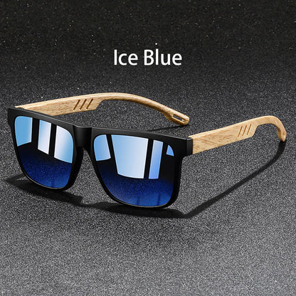 New Fashion Vintage Square Square Frame Sunglasses Men Women Fishing Driving Luxury Brand Designer Sun Glasses UV400 Eyewear