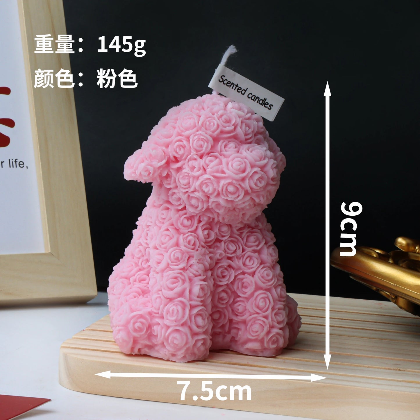 3D Cute Bear Rabbit Scented Candle DIY Dream Unicorn Candle Decoration Handmade Gifts Home Decoration Candle Gifts Wedding Decor