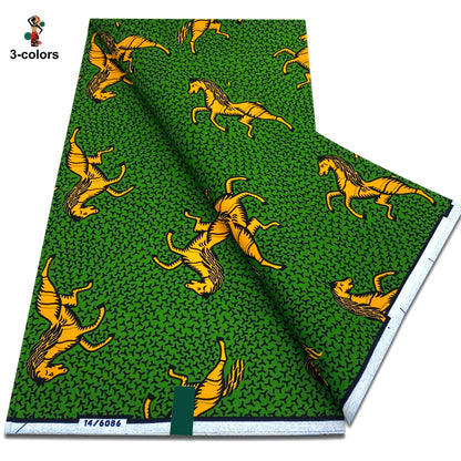 2025 Veritable Wax Guaranteed Real Wax Print Fabric dutch hollandais Pagne African Wax Fabric 6 yards