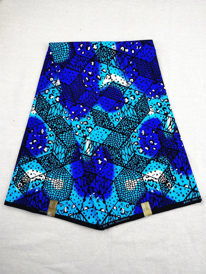 Ankara Fabric African Real Wax Print Fabric 100% Cotton High Quality 6 Yards African Fabric for Party Dress Nigeria