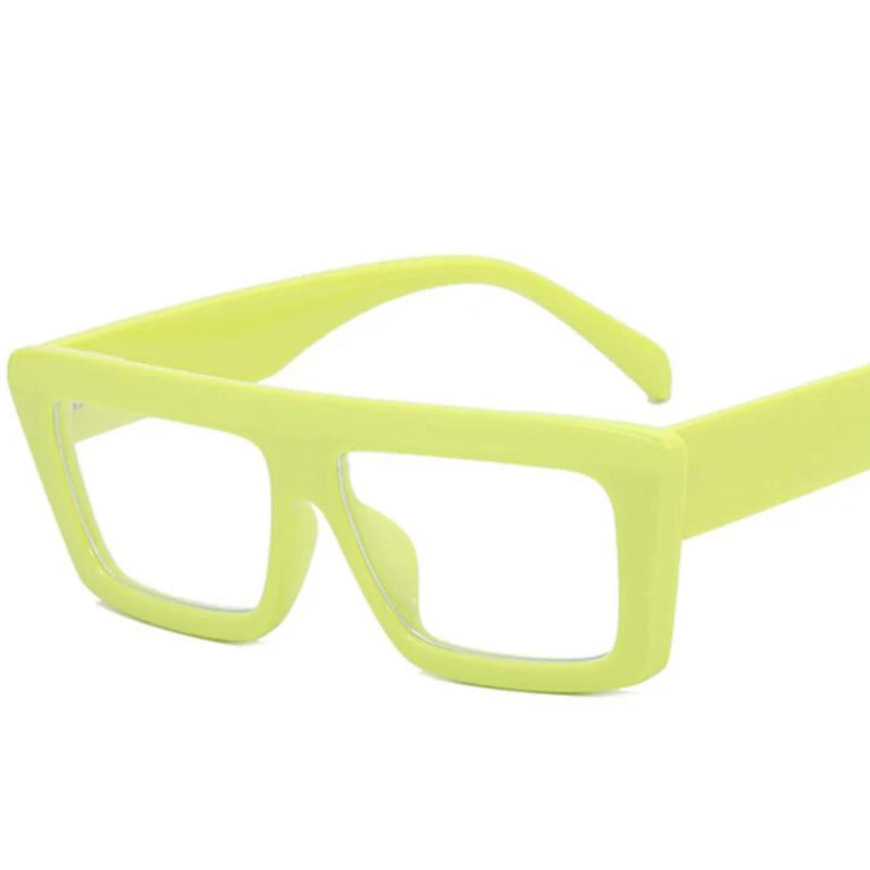 Retro Rectangle Reading Glasses Women 2025 Fashion Transparent Anti Blue Rays Female Eyeglasses Optical Eye Prescription 0 ~ +6