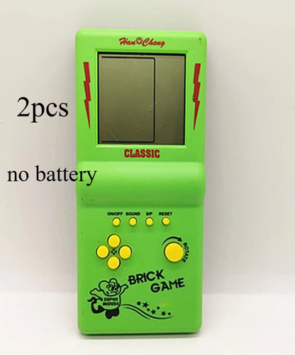 2026 New Large-screen Tetris Game Console Nostalgic Classic Black and White Electronic Handheld Game Console
