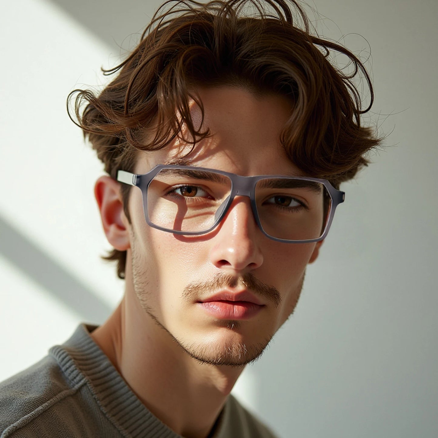 Men Sports Glasses Square Blue Light Myopia Prescription Eyeglasses Reading TR90 Trendy Photochromic Lens Mtb Bicycle Eyewear +1