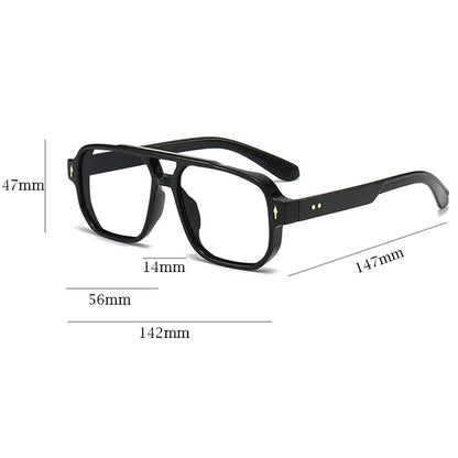 Blue Light Resistant Presbyopia Glasses for Men and Women Elegant Green Square Eyeglasses Frames Comfortable Reading Glasses