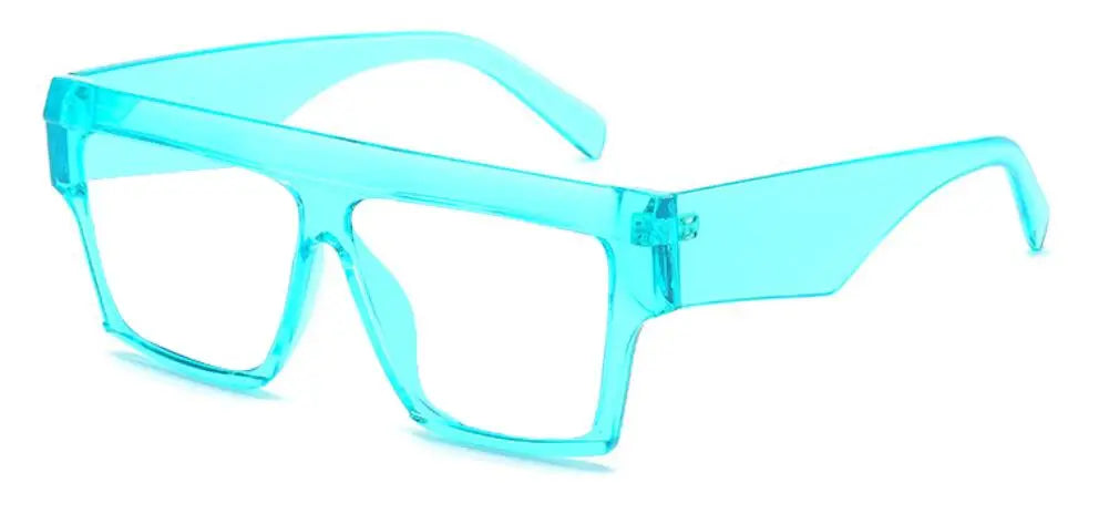 Square Reading Glasses Women Men Luxury Brand Magnifying Oversized Eyeglasses +1.5 +3 +6 Fashion Retro Blue Light Glasses