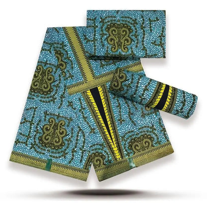 Veritable Super V Real Wax Guaranteed Wax Printed Real Dutch Hollandais Loincloth African Dress 100% Cotton Fabric 6 Yards Batik