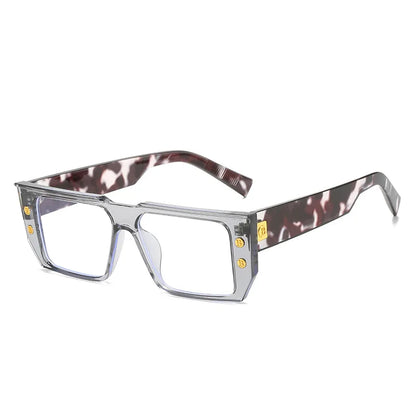 YOOSKE Square Eyeglasses Frames for Women Men Anti Blue Light Glasses Frame Optical Computer Eyewear