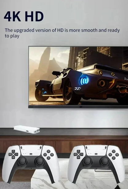 2026 New M15 Game Mini TV Handheld Game Console Wireless Gamepads Video Game 64G 20000+ Retro Game HD Output Two-player ﻿