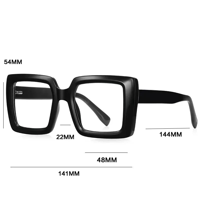 EYORA Oversize Fashionable Reading Glasses Anti Blue Ray Myopia Eyewear Progressive Photochromic Prescription Optical Glasses