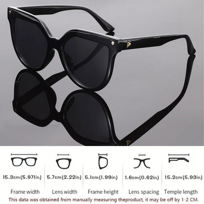 1 piece of fashionable unisex retro square men's and women's classic driving travel rectangular clothing sunglasses, ladies' ret