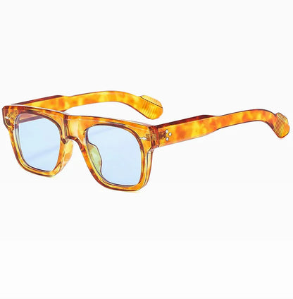 Square Yellow Lens Reading Sunglasses for Men Classic Tinted Prescription Presbyopic Eyewear Outdoor Shade Sun Glasses Readers