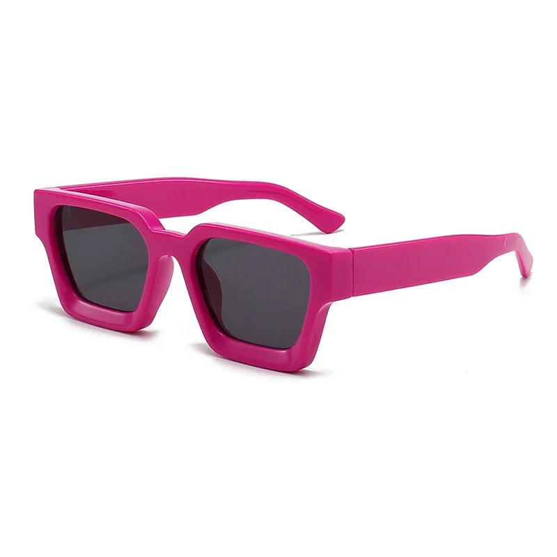 JNPCXI Fashion Square Women Luxury Sunglasses Retro Green Brand Designer Men Trending Sun Glasses Shades UV400