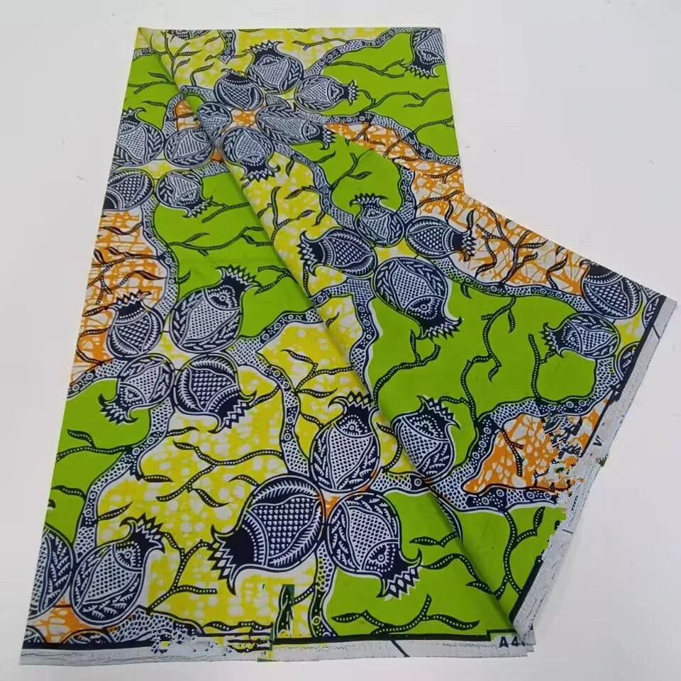 African Wax Fabric High Quality Wax Nigerian Ankara Block Prints New Arrivals Batik Fabric Dutch Pagne 100% Cotton For Sewing