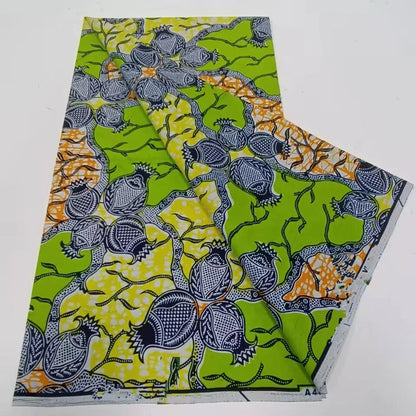 African Wax Fabric High Quality Wax Nigerian Ankara Block Prints New Arrivals Batik Fabric Dutch Pagne 100% Cotton For Sewing