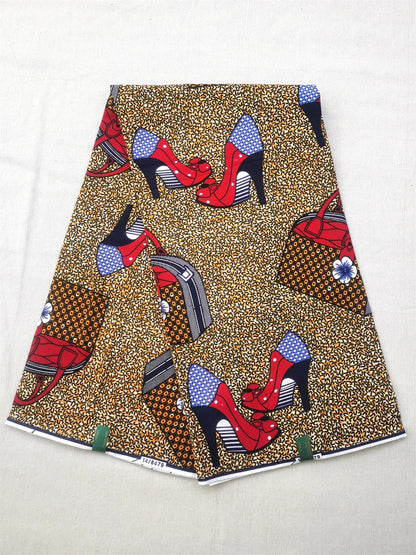 Dutch Ankara Wax Print Fabric High Quality Wax African Hollandais Fabric 100% Cotton Soft African Veritable Real Wax for Dress