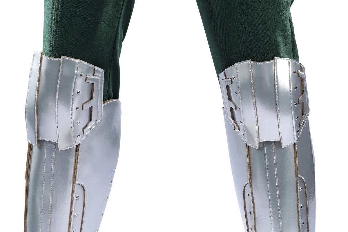 New Doom Cosplay Costume High Quality Green Cloak Mask Shoes Armor Set Men's Superhero Role Play Uniform Halloween Outfit Custom