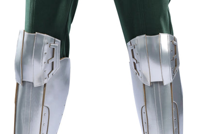 New Doom Cosplay Costume High Quality Green Cloak Mask Shoes Armor Set Men's Superhero Role Play Uniform Halloween Outfit Custom