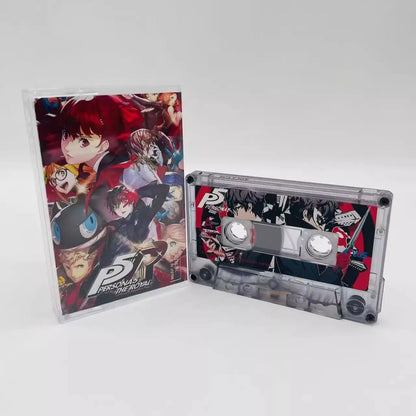 Game PERSONA Shoji Meguro Music Tape Greatest Hits OST Album 3pcs Cassettes Cosplay Walkman Recorder Soundtracks Box Party Music