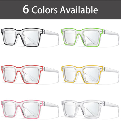 3 Pairs Fashion Casual Sunglasses For Women Large Transparent Shades Eyewear Daily Outfit shopping Selfie Hiking Travel Beach