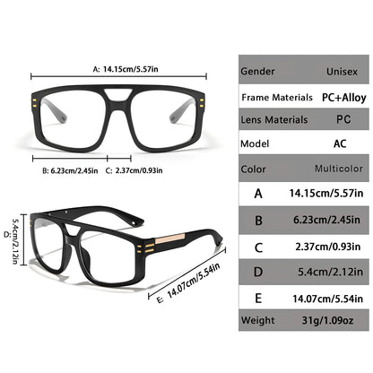 Fashion Photochromic Sunglasses for Men and women Square Windproof Casual Goggles for Outdoor Sports, Running, Hiking, Cycling