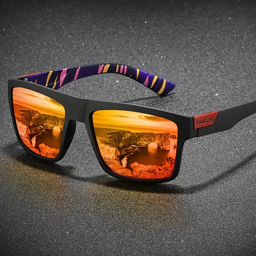 Men's Fashion Colorful Glasses Durable PC Frame Ideal for Travel And Street Photography
