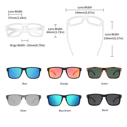GCV Brand Fashion Wrap Frame Retro Decorative Photochromic Classic Polarized Women Men Versatile Pattern Sunglasses UV400 Goggle