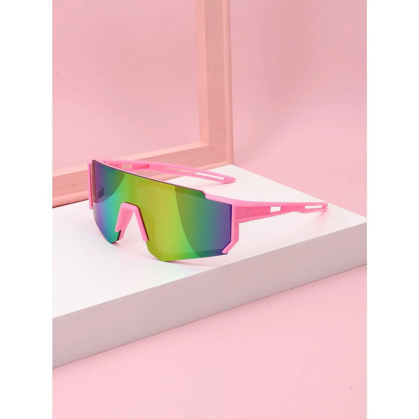 Cycling Sunglasses For Children Kids Riding Sunglasses For Boys Girls Fashion Outdoors Windproof Goggles UV Resistant Shades