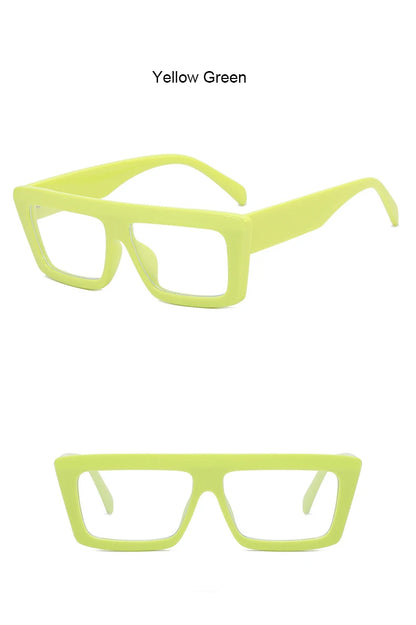 Retro Rectangle Reading Glasses Women 2025 Fashion Transparent Anti Blue Rays Female Eyeglasses Optical Eye Prescription 0 ~ +6