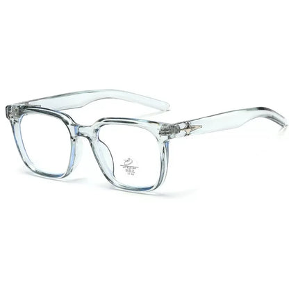 Classic Square Black Frame Glasses Blocking Blue Light Computer Optical Spectacle Eyewear Frame For Women&Men Retro