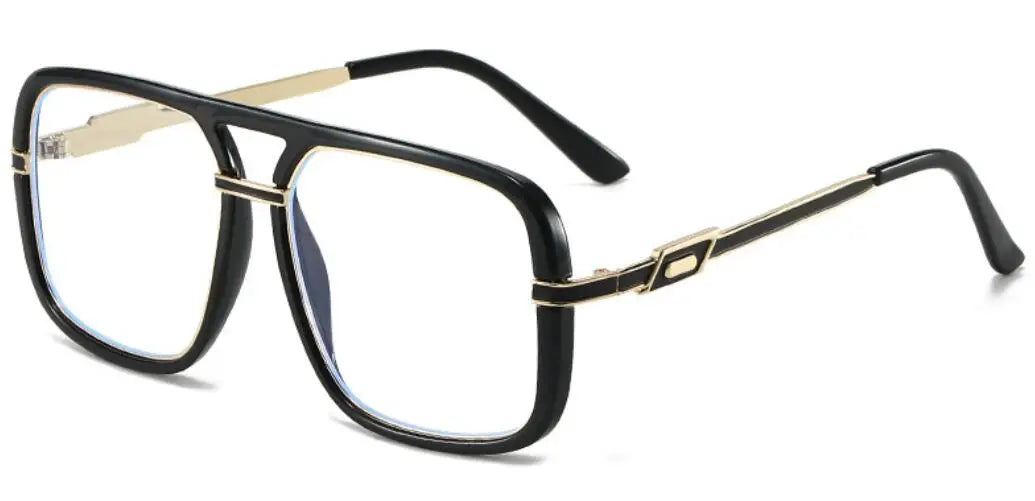 Oversize Square Designer Reading Glasses Women Luxury Brand Double Bridge Prescription Blocking Blue Light Presbyopic Eyeglasses