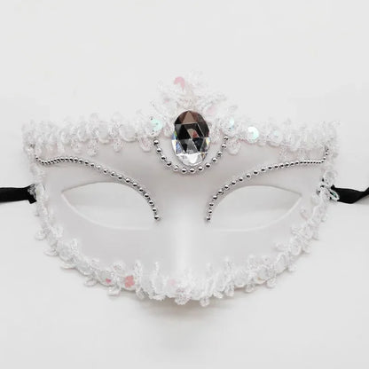 Sexy Masquerade Half Mask Feather Lace Decoration Cosplay Party Princess Ball Mardi Gras Dress Decoration Charming Sexy