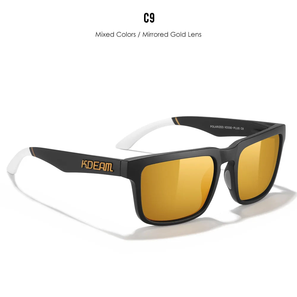 KDEAM Extra Large Size PLUS Women's Polarized Sunglasses for Men Driving Photochromic Night Vision Sun Glasses Suit for Big Face