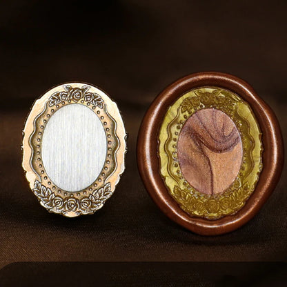 Photo Frame Series Sealing Wax Stamp Head Fire Paint Seal Wax Stamp Heads For DIY Scrapbooking Envelope Wedding Party Invitation