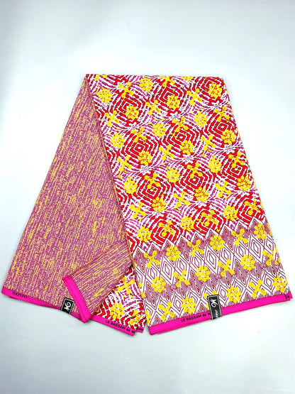Ankara Fabric African Real Wax Print Fabric 100% Cotton High Quality 6 Yards African Fabric for Party Dress Nigeria