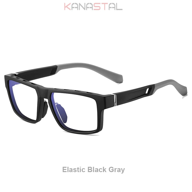 Men TR90 Anti Fog Eyeglasses Frame Blue Light Blocking Lenses Women Computer Glasses Prescription Myopia Reading Eyewear Frame