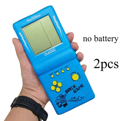 2026 New Large-screen Tetris Game Console Nostalgic Classic Black and White Electronic Handheld Game Console