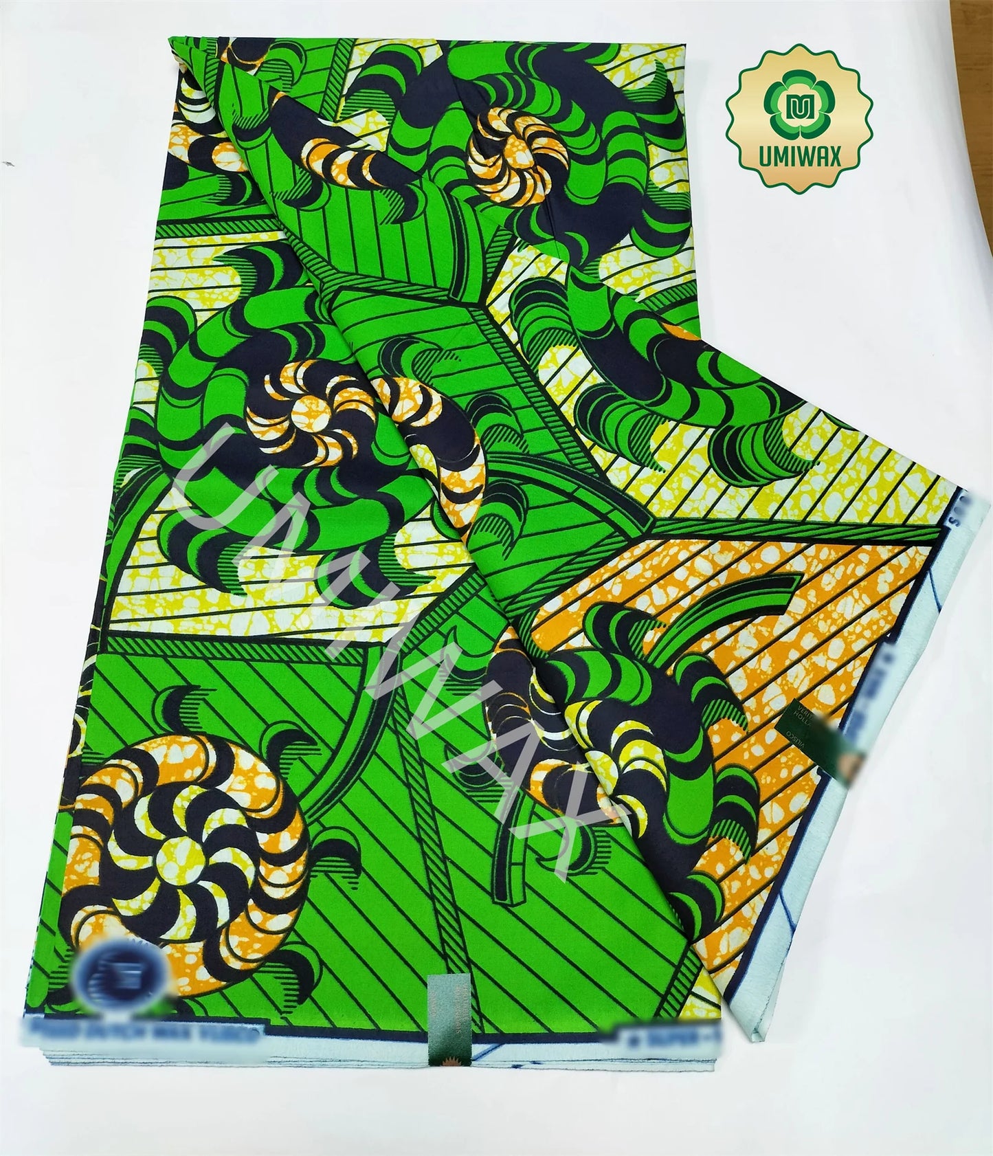 2025 Newest Veritable Original Super-W Guaranteed Dutch Hollandais Pagne Real Wax Print Fabric African Dress 100% Cotton 6 yard