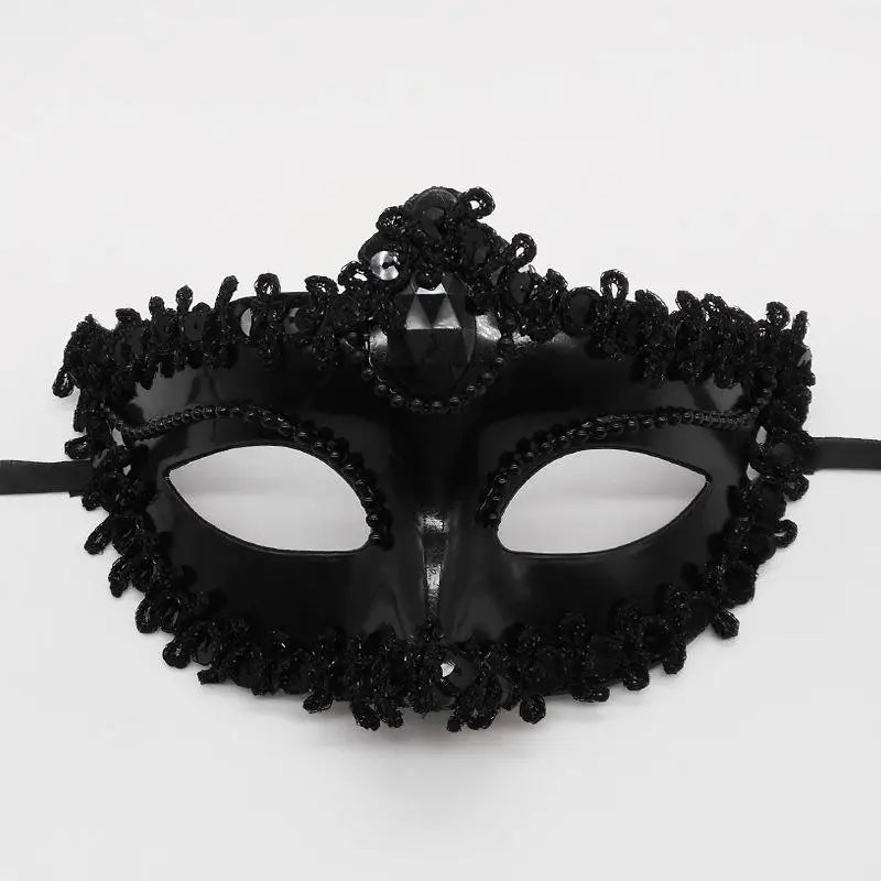 1 Pc Venetian Masquerade Mask Women Eye Mask Cosplay Prom Props Nightclub Face Mask Party Needs Accessory