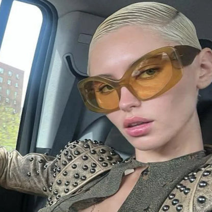 Oversized Reading Glasses Women Luxury Brand Designer Cat Eye Chunky Glasses Anti Blue Light Customised Prescription Glasses