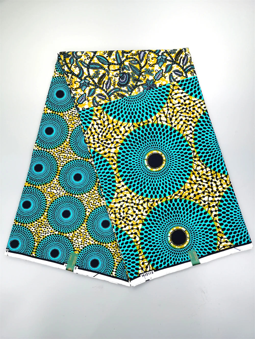 Dutch Ankara Wax Print Fabric High Quality Wax African Hollandais Fabric 100% Cotton Soft African Veritable Real Wax for Dress