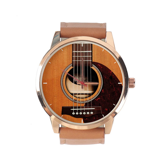 Name Field Watch Men Wrist Original Musical Instrument Bass Clock Wristwatch DIY Dial Logo Rare Watches Family Man Sports Watch