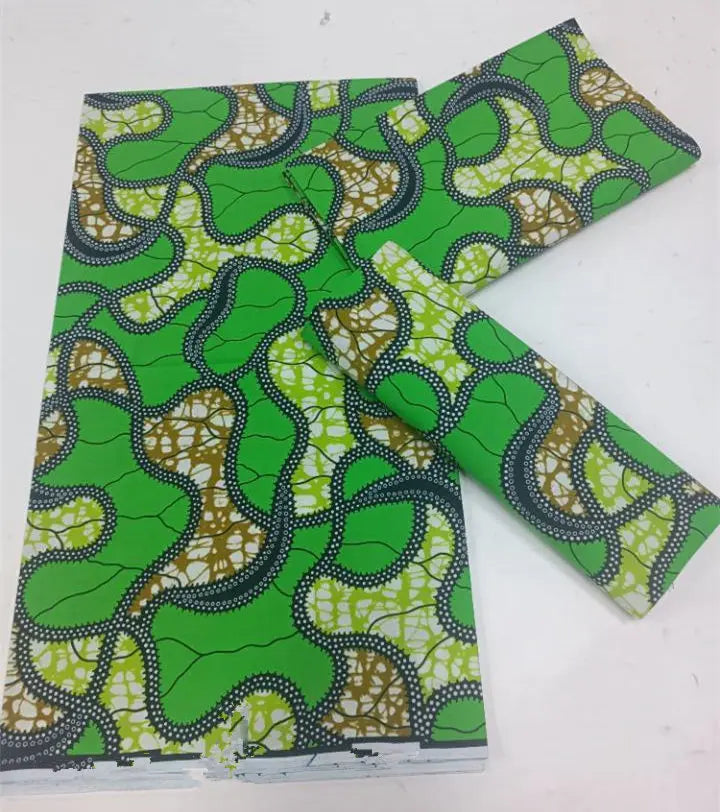 Grand Super Original African Wax Fabric High Quality Nigerian Print Ankara Fabric For Sewing 6 Yard Women Dress 100% Cotton