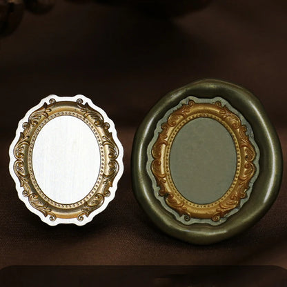 Photo Frame Series Sealing Wax Stamp Head Fire Paint Seal Wax Stamp Heads For DIY Scrapbooking Envelope Wedding Party Invitation