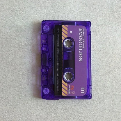 Evangelion Music Tape Anime Ikari Shinji Evangelion-01 Music Walkman Cassettes Cartoon Soundtracks Box Walkman Tape Collectible