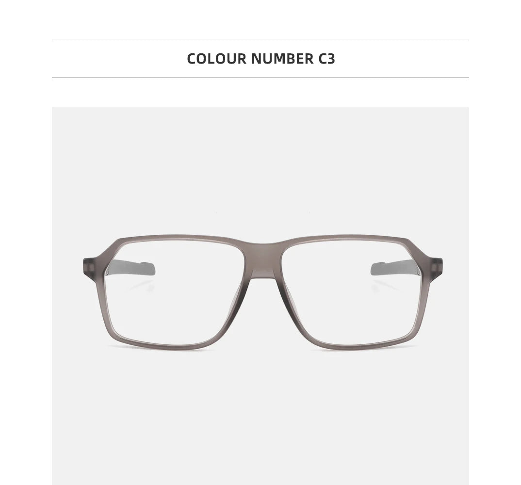 Men Sports Glasses Square Blue Light Myopia Prescription Eyeglasses Reading TR90 Trendy Photochromic Lens Mtb Bicycle Eyewear +1