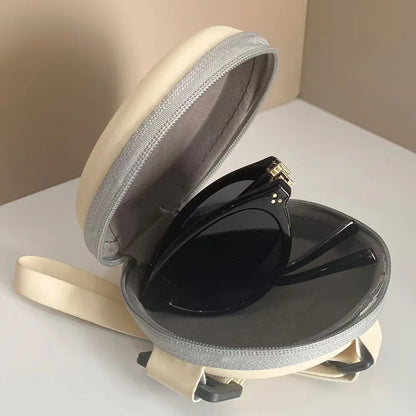Retro Cat-Eye Foldable Sunglasses Portable Mini Pocket Shades with Case UV400 Protection Vintage Narrow Frame Sun Glasses